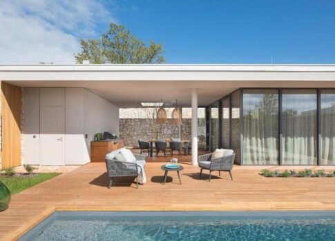 ISZTRIA, VODNJAN - Makulátlan földszinti villa egy félreeső helyen