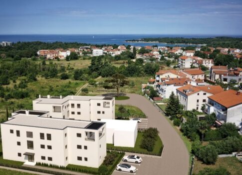ISZTRIA, POREČ - Modern apartman egy új épületben, közel a tengerhez