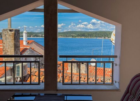 ROVINJ, CENTER - kiválóan berendezett épület Rovinj szívében tetőterasszal, kilátással, jakuzzival