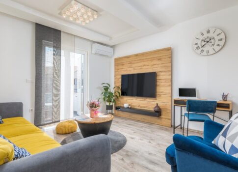 ISZTRIA, FAŽANA (VALBANDON) Gyönyörű kétszintes apartman teraszokkal a tenger közelében!