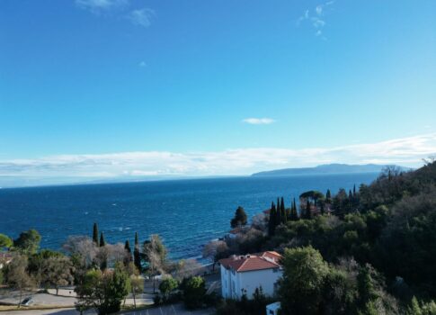 OPATIJA, LOVRAN - DB+3S apartman gyönyörű kilátással a tengerre + medence + környezet