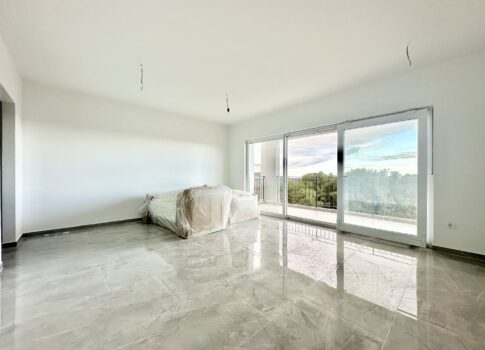 ISZTRIA, BUJE - 2 hálószoba + nappali egy új épületben, tengerre néző kilátással