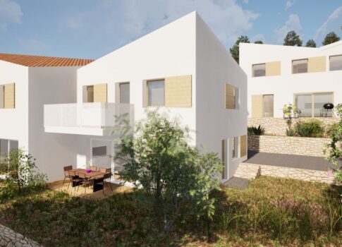 CRES SZIGET, CRES - Modern 3 szobás + nappalis lakás a zöldövezet szélén, ÚJ ÉPÜLETBEN!