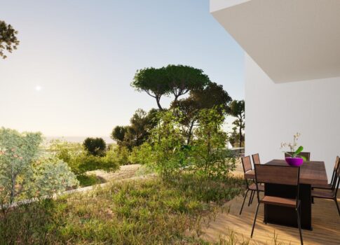 CRES SZIGET, CRES - Két hálószobás lakás a földszinten, 2 parkolóhellyel, kerttel 100m2