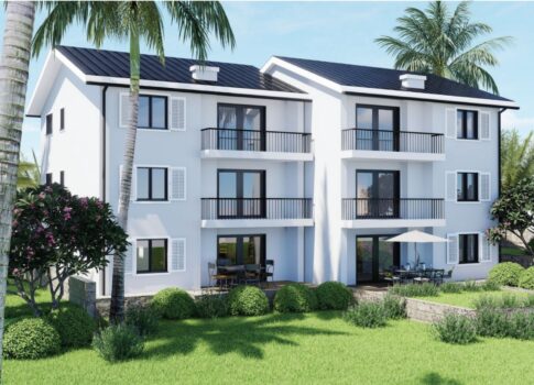 MATULJI, JURDANI, PERMANI - lakás 68m2 + galéria 31m2, 2. emelet 3 hálószoba + nappali