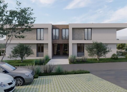 ISZTRIA, ROVINJ - Kiváló minőségű földszinti lakás saját kerttel egy új épületben