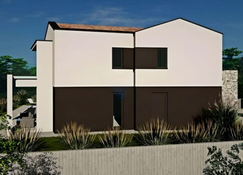 ISZTRIA, MARČANA - Vonzó ház medencével