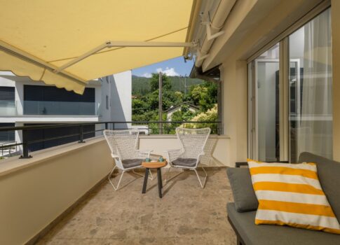 OPATIJA, KÖZPONT - Frissen felújított apartman tengerre néző kilátással