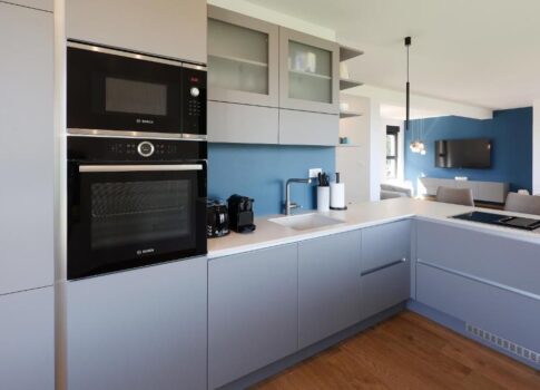 OPATIJA, IKA - luxus duplex apartman csendes helyen, két terasszal és panorámás kilátással a tengerre