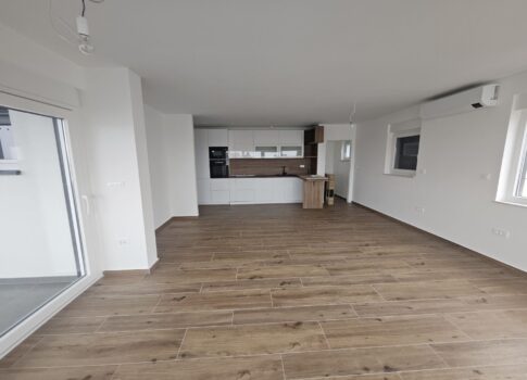 KASTAV, SRDOČI, REŠETARI - penthouse lakás, új épület, 120m2, nappali + 3 hálószoba, tengerre néző kilátással és garázzsal