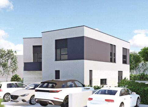 ISZTRIA, MEDULIN - Modern építészeti ház két lakóegységgel