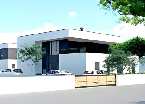 ISZTRIA, MEDULIN - Modern építészeti ház három lakóegységgel