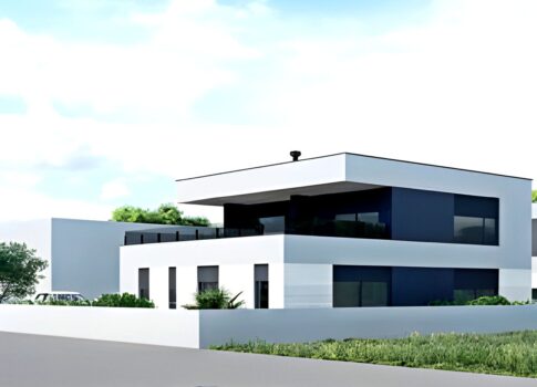 ISZTRIA, MEDULIN - Modern építészeti ház három lakóegységgel