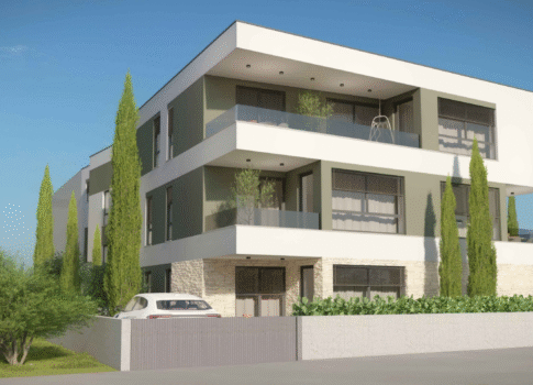 ISZTRIA, PULA - Modern új épület! Közel a városhoz!