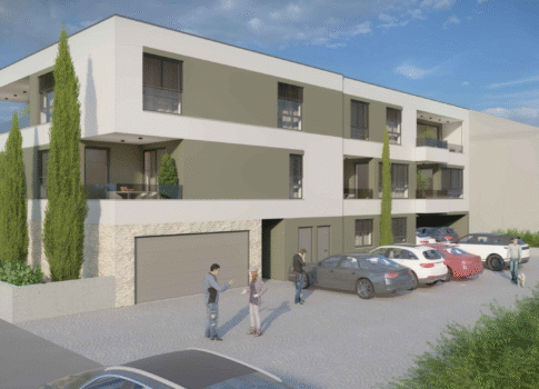 ISZTRIA, PULA - Modern új épület! Közel a városhoz! Penthouse!