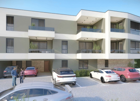 ISZTRIA, PULA - Modern új épület! Közel a városhoz!