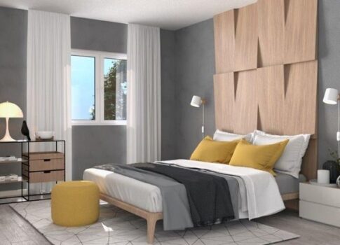 ISZTRIA, PEROJ - Felszerelt új épület 950 méterre a tengertől!