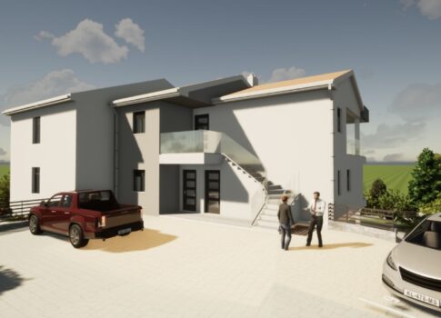 KRK SZIGET, OMIŠALJ - Kiváló minőségű új épület tengerre néző kilátással