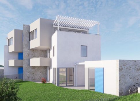 NOVI VINODOLSKI, POVILE - Lakások új épületben, NAGYSZERŰ HELYEN!