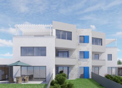 NOVI VINODOLSKI, POVILE - Lakások új épületben, NAGYSZERŰ HELYEN!