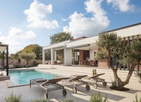 ISZTRIA, ROVINJ - Luxus oázis - Elegáns villa elsőrangú felszereltséggel