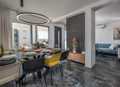 PAG SZIGET, NOVALJA - Villa 4 hálószobával, medencével és szaunával, 148,50 m2