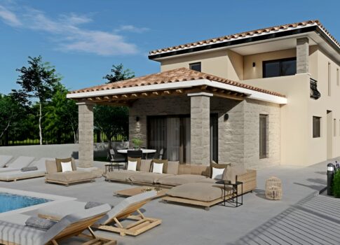 ISZTRIA, POREČ - Kényelmes ház medencével