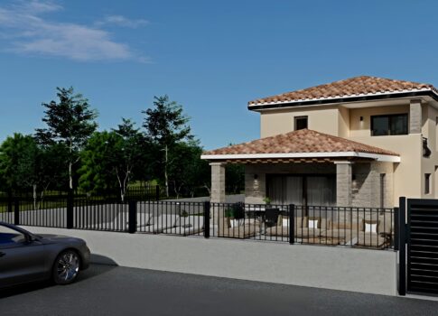 ISZTRIA, POREČ - Kényelmes ház medencével