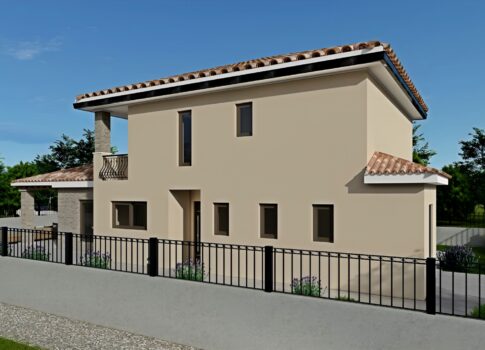 ISZTRIA, POREČ - Kényelmes ház medencével