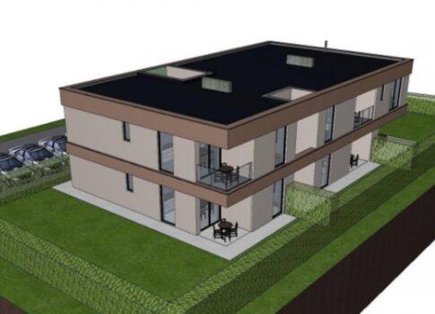 ISZTRIA, POREČ 2 hálószobás + fürdőszobás apartman kerttel egy új projektben, nagyszerű helyen!