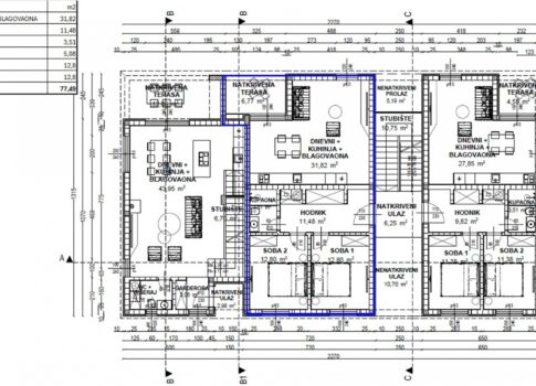 ISZTRIA, POREČ 2 hálószobás + fürdőszobás apartman kerttel egy új projektben, nagyszerű helyen!