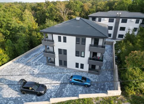 MATULJI, JUŠIĆI, JURDANI- lakás 2. emelet, 64,19m2 egy új épületben DB+2S kerttel