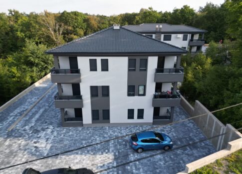 MATULJI, JUŠIĆI, JURDANI- lakás 2. emelet, 64,19m2 egy új épületben DB+2S kerttel