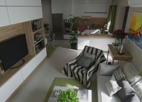 ISZTRIA, POREČ - Modern apartman tengerre néző kilátással