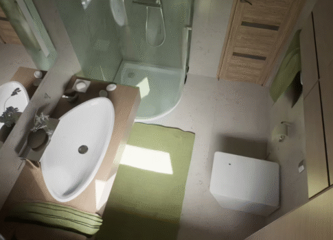 ISZTRIA, POREČ - Modern apartman tengerre néző kilátással