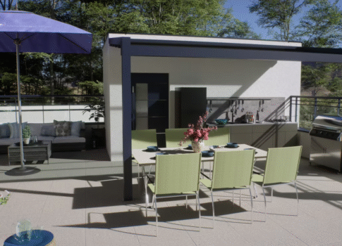 ISZTRIA, POREČ - Modern apartman tengerre néző kilátással