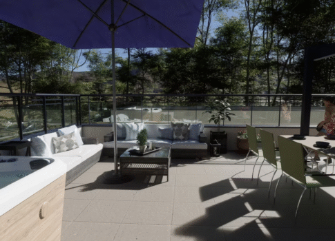 ISZTRIA, POREČ - Modern apartman tengerre néző kilátással