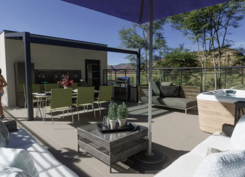 ISZTRIA, POREČ - Modern apartman tengerre néző kilátással