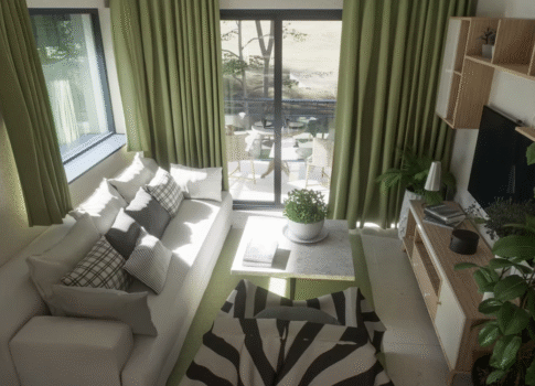 ISZTRIA, POREČ - Modern apartman tengerre néző kilátással