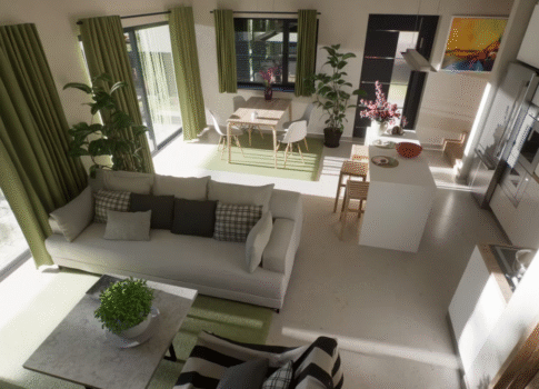 ISZTRIA, POREČ - Modern apartman tengerre néző kilátással