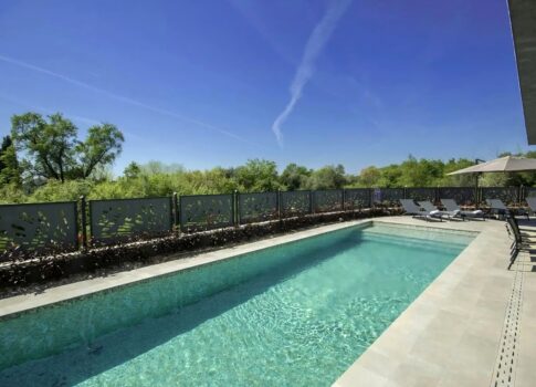 ISZTRIA, POREČ - Modern ház medencével a tenger közelében