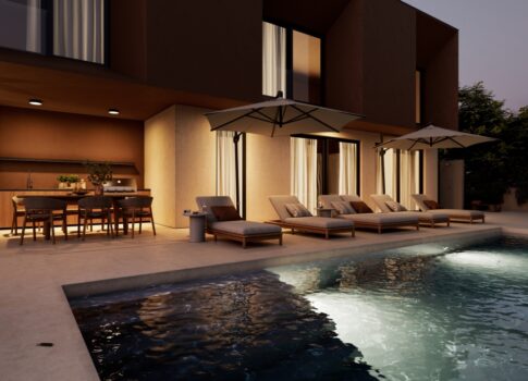 ISZTRIA, SVETI LOVREČ - Az utolsó elérhető luxusvilla - panorámás kilátás a tengerre és a természetre!