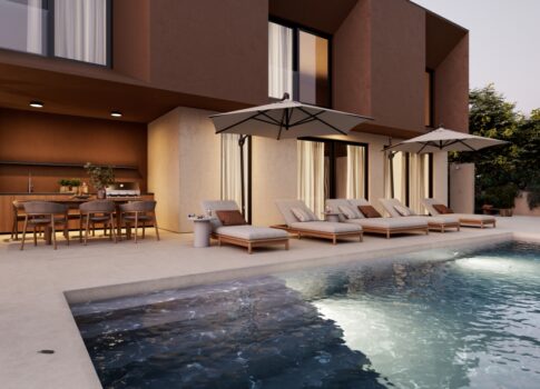 ISZTRIA, SVETI LOVREČ - Az utolsó elérhető luxusvilla - panorámás kilátás a tengerre és a természetre!