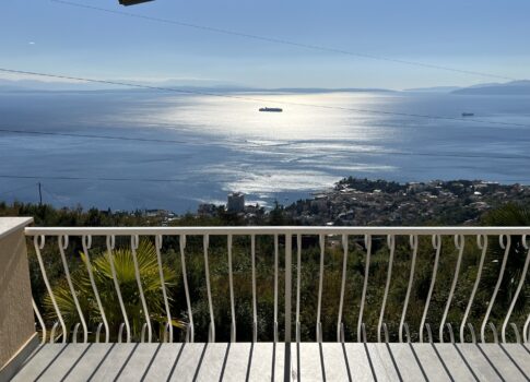 OPATIJA, BREGI - gyönyörű apartman panorámás kilátással a tengerre