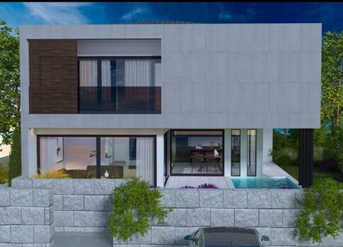 ISZTRIA, FAŽANA – Luxusház 100 méterre a tengertől medencével