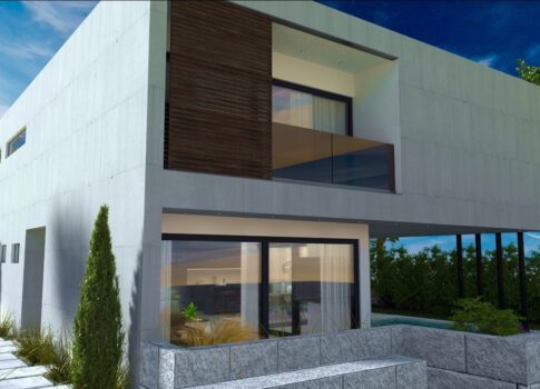 ISZTRIA, FAŽANA – Luxusház 100 méterre a tengertől medencével