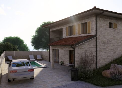 ISZTRIA, MOMJAN – ELEGÁNS KŐHÁZAK PROJEKTTEL