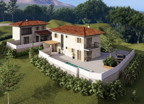 ISZTRIA, MOMJAN – ELEGÁNS KŐHÁZAK PROJEKTTEL