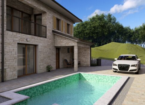 ISZTRIA, MOMJAN - AUTENTIKUS KŐHÁZ FELÚJÍTÁSI PROJEKTTEL