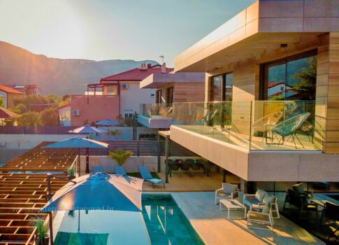 Baška, exkluzív, új városi villa medencével, AKCIÓ!